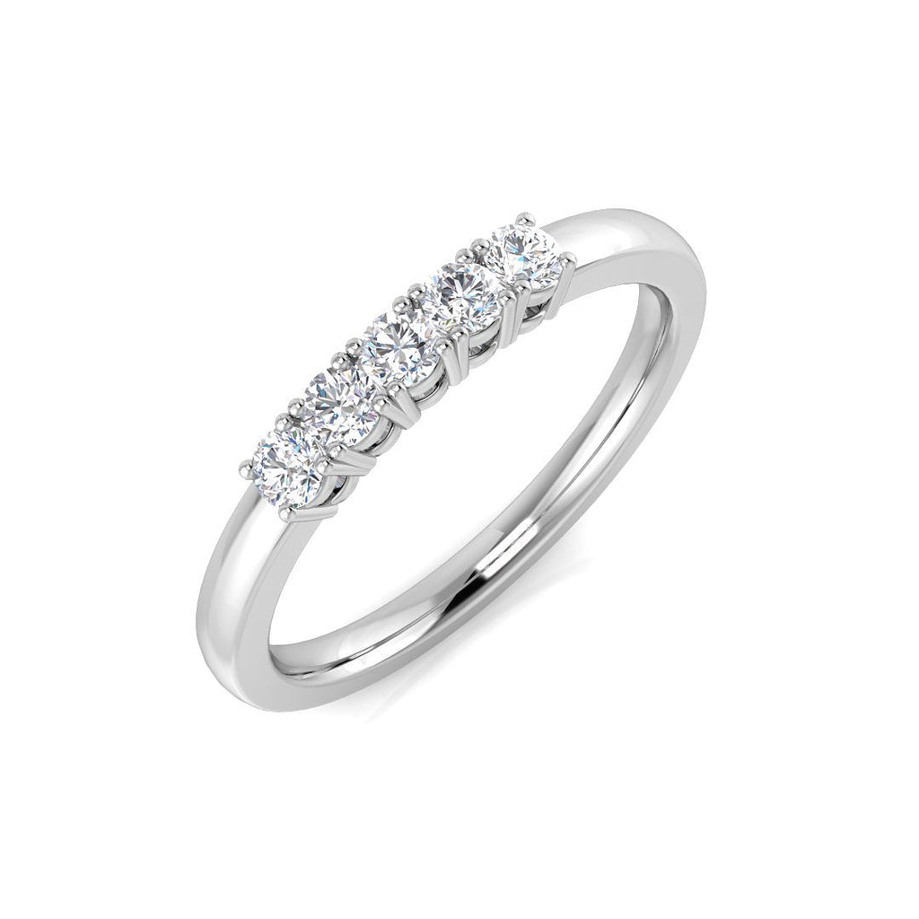 BJR0141 — Ring - 9k White Gold