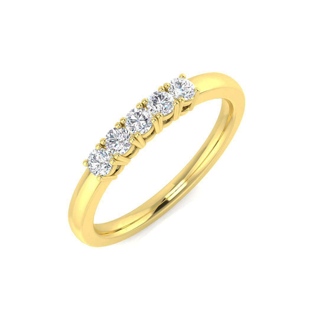 BJR0141 — Ring - 9k Yellow Gold