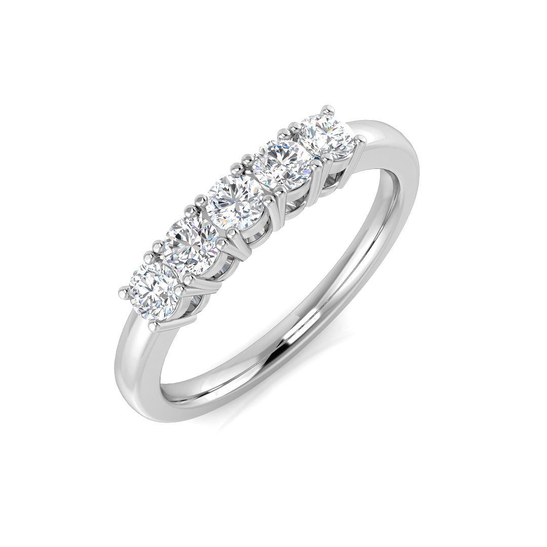 BJR0143 — Ring - 9k White Gold