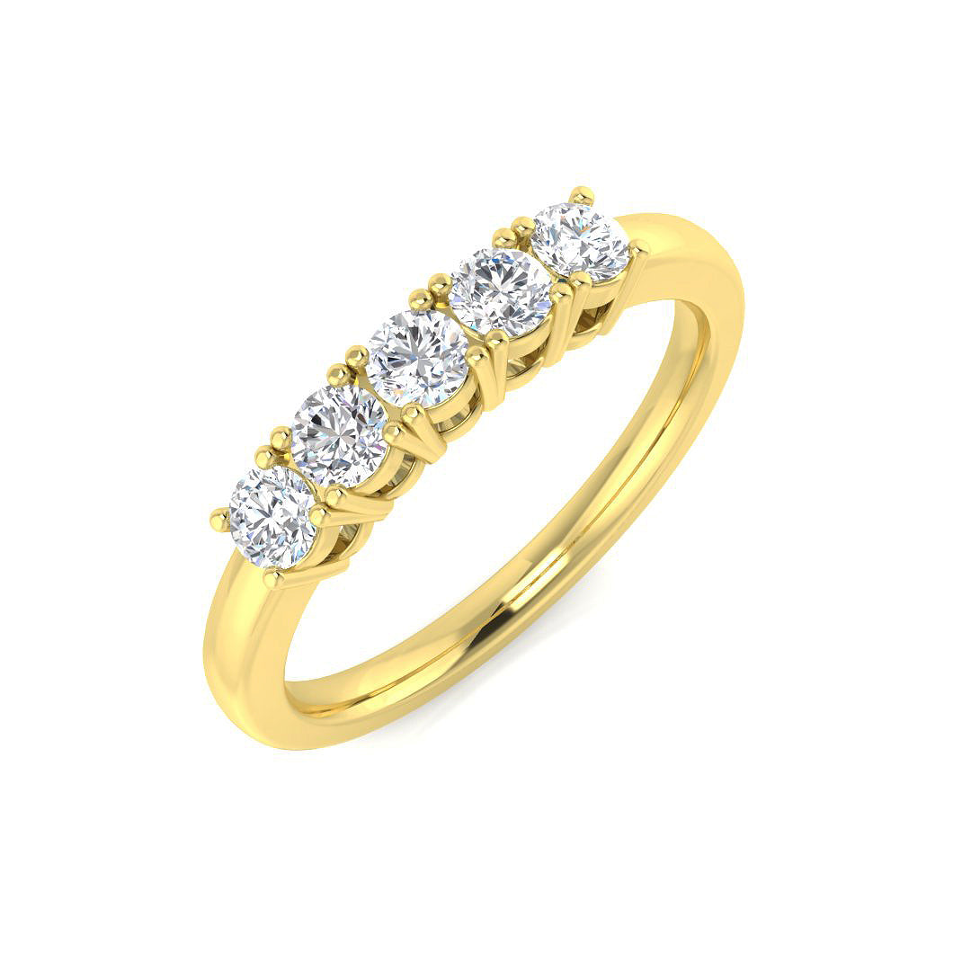 BJR0143 — Ring - 9k Yellow Gold