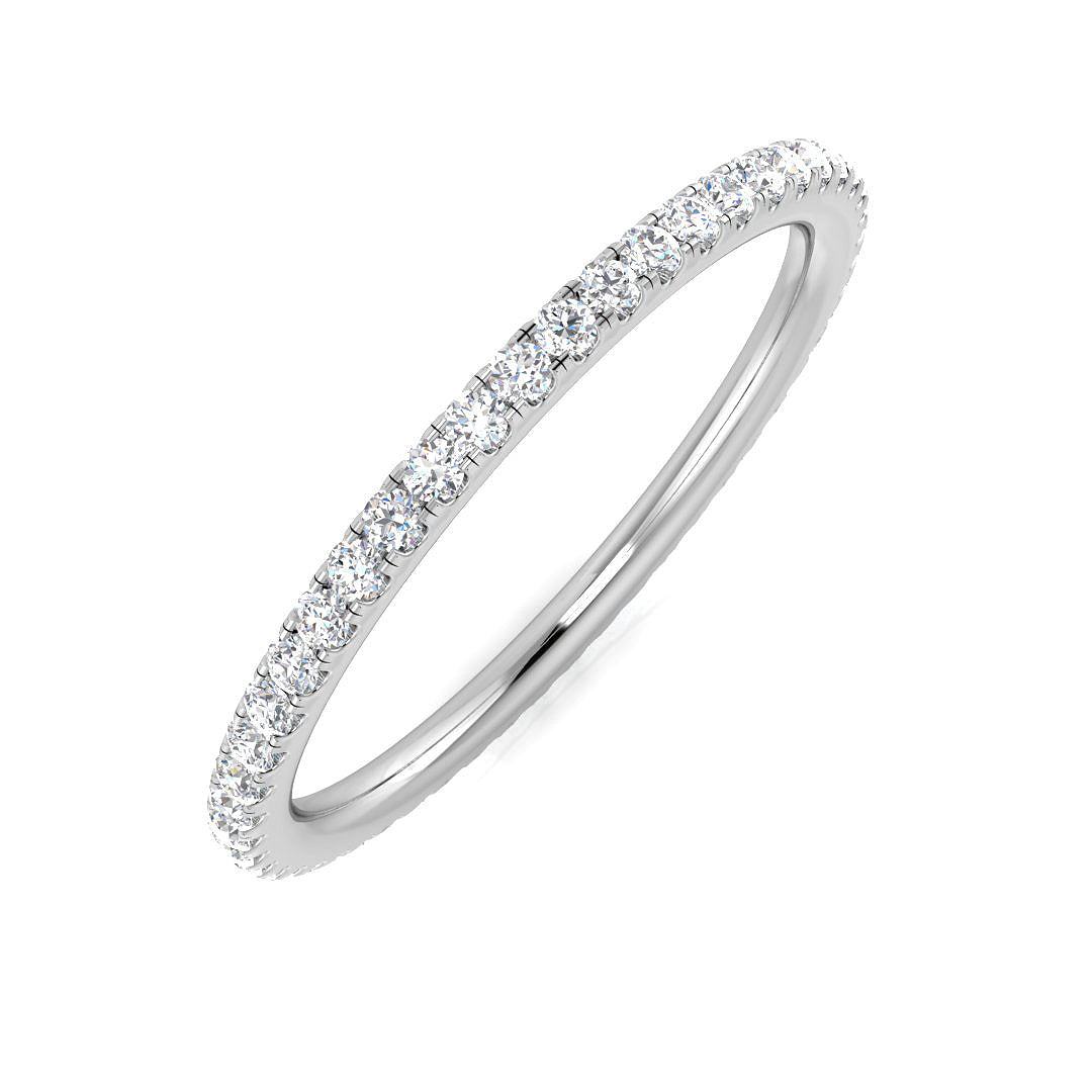 BJR0150 — Ring - 9k White Gold