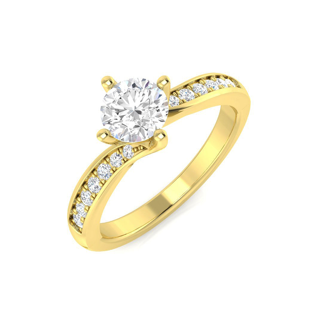 BJR0156 — Ring - 9k Yellow Gold
