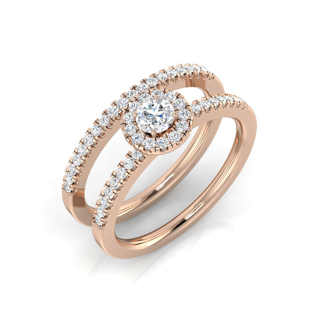 BJR0166 — Ring - 9k Rose Gold