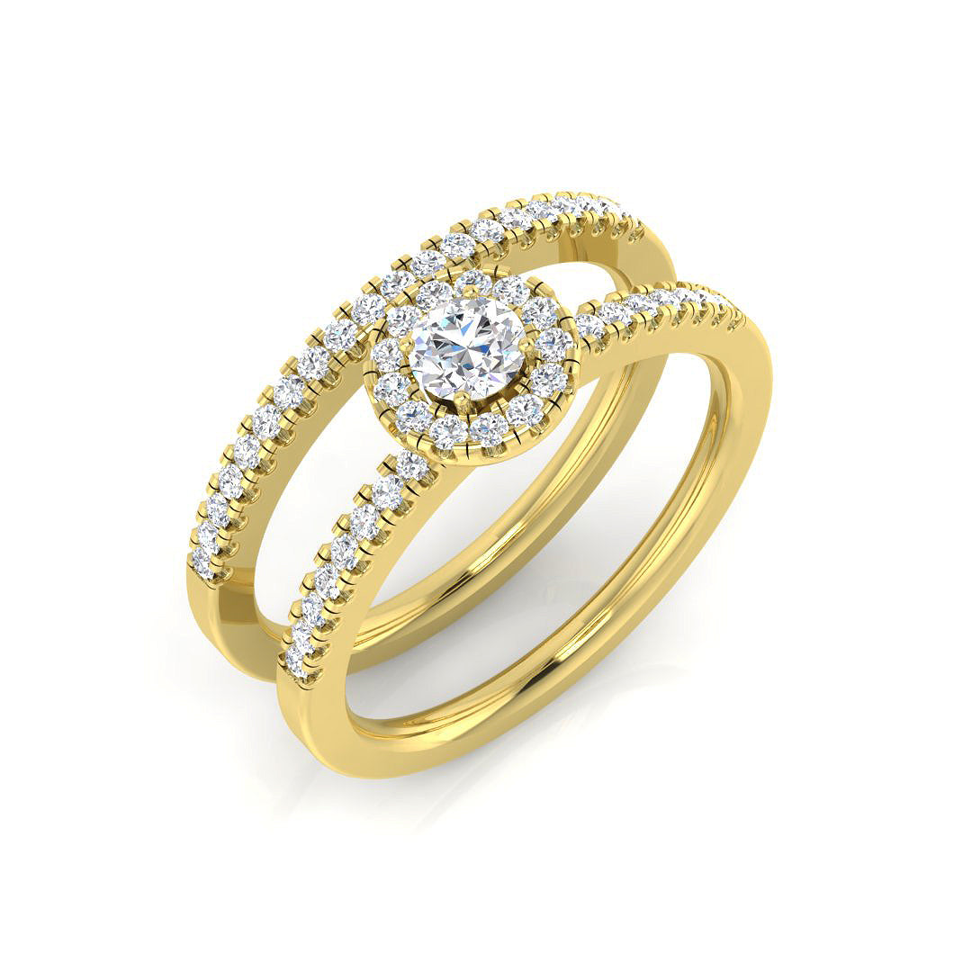 BJR0166 — Ring - 9k Yellow Gold