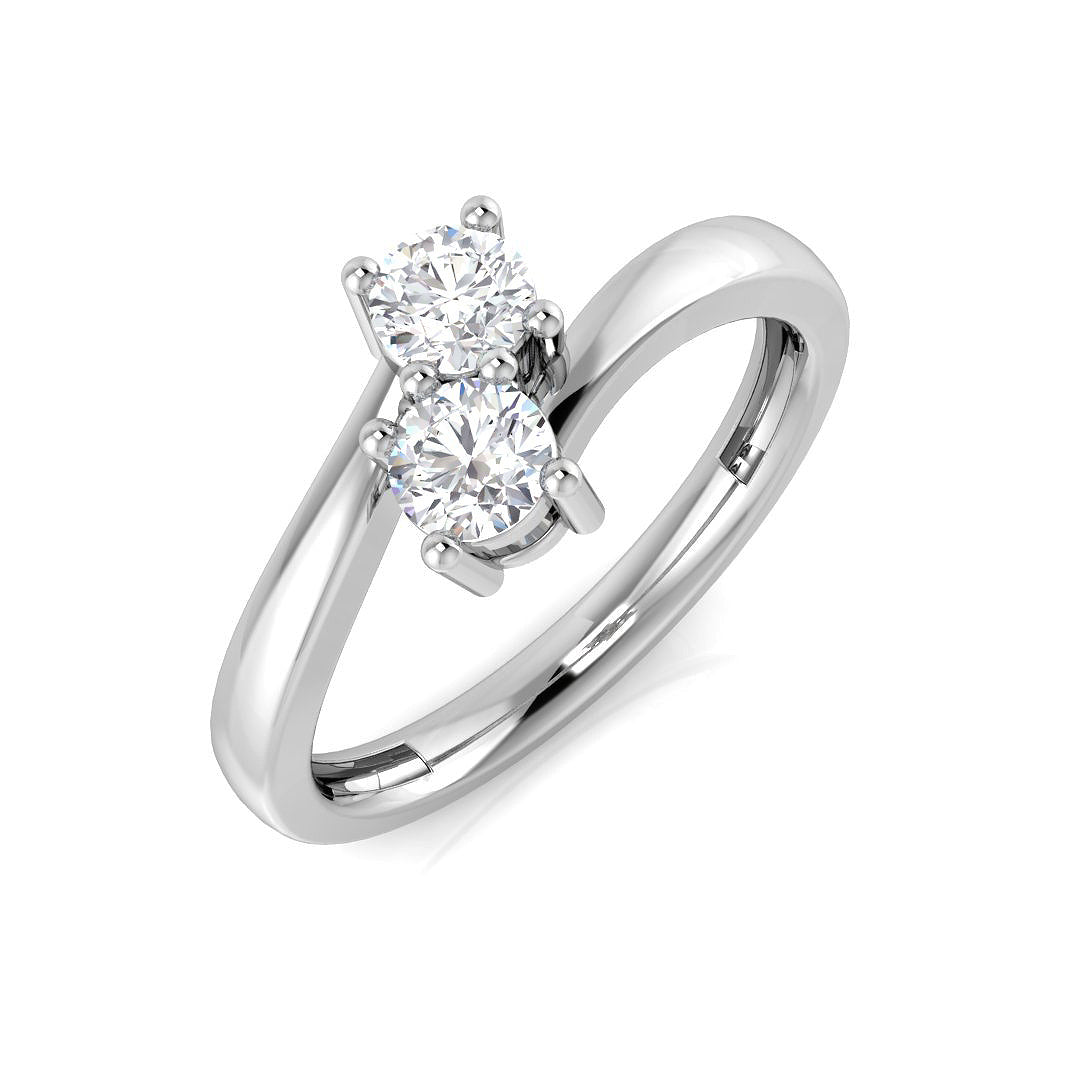 BJR0186 — Ring - 9k White Gold