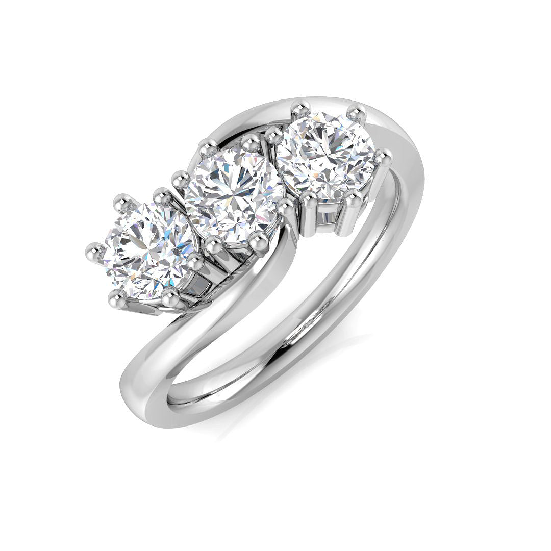 BJR0188 — Ring - 9k White Gold