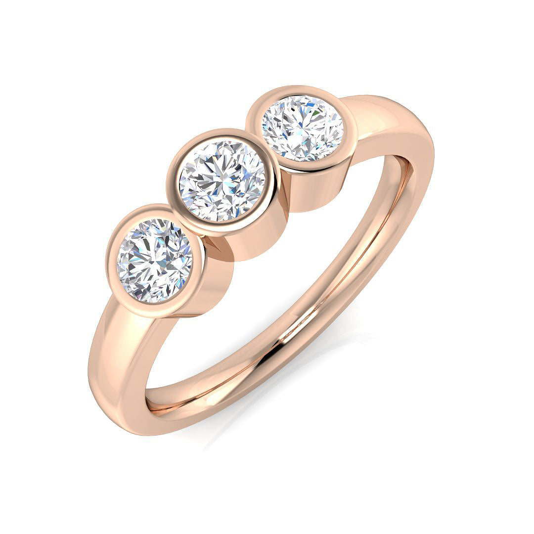 BJR0222 — Ring - 9k Rose Gold