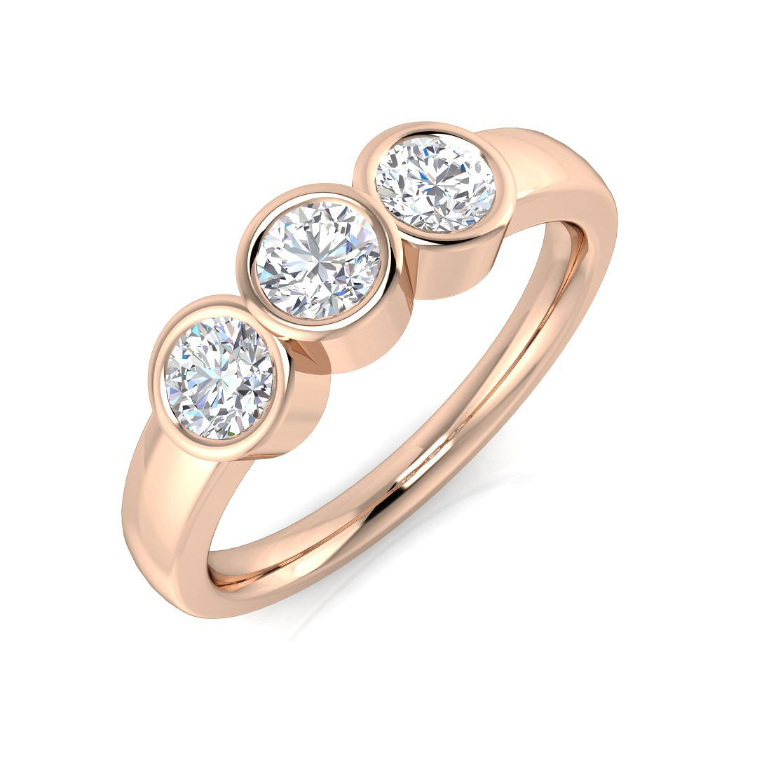 BJR0223 — Ring - 9k Rose Gold