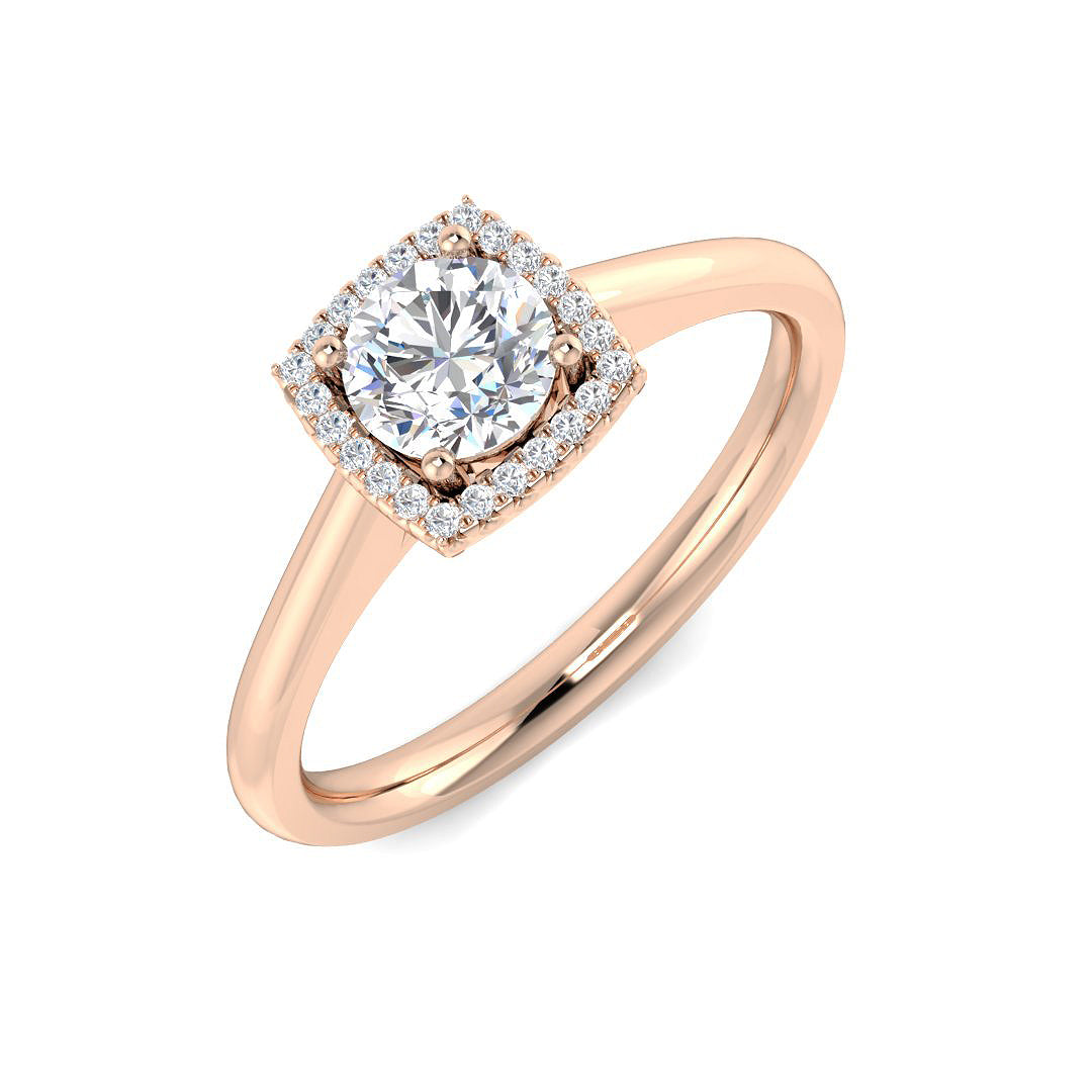 BJR0227 — Ring - 9k Rose Gold