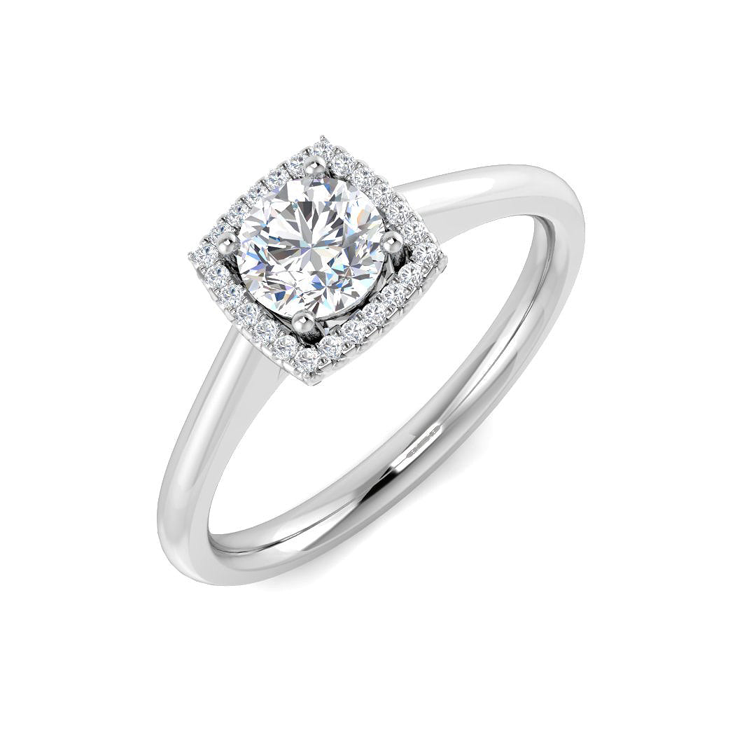 BJR0227 — Ring - 9k White Gold