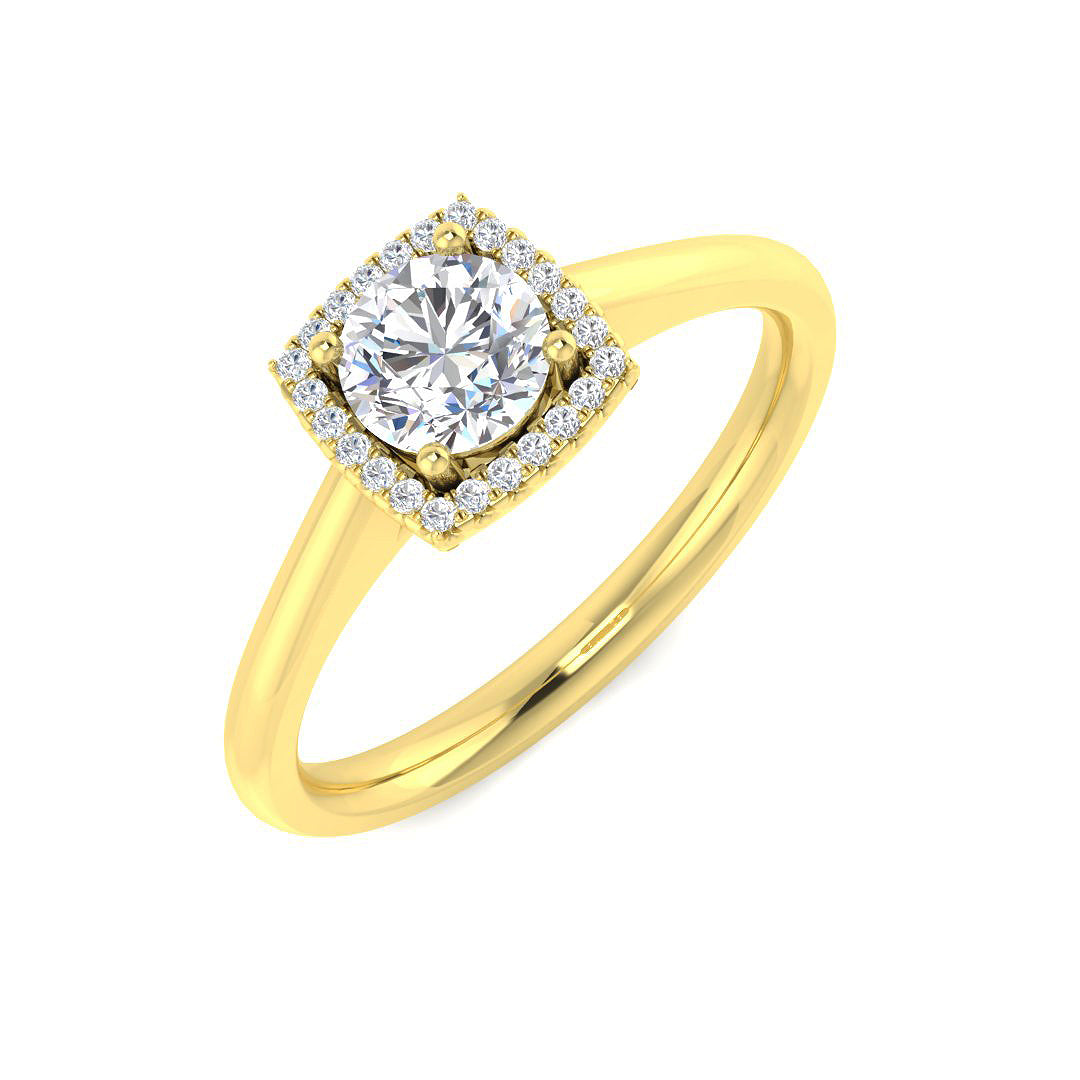 BJR0227 — Ring - 9k Yellow Gold