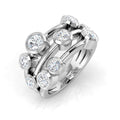 BJR0265 — Ring - 9 KT White Gold