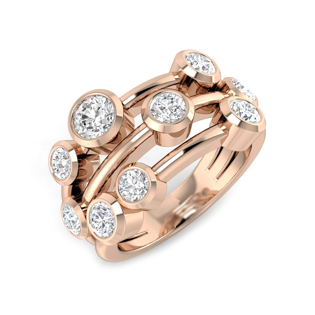 BJR0265 — Ring - 9 KT Rose Gold