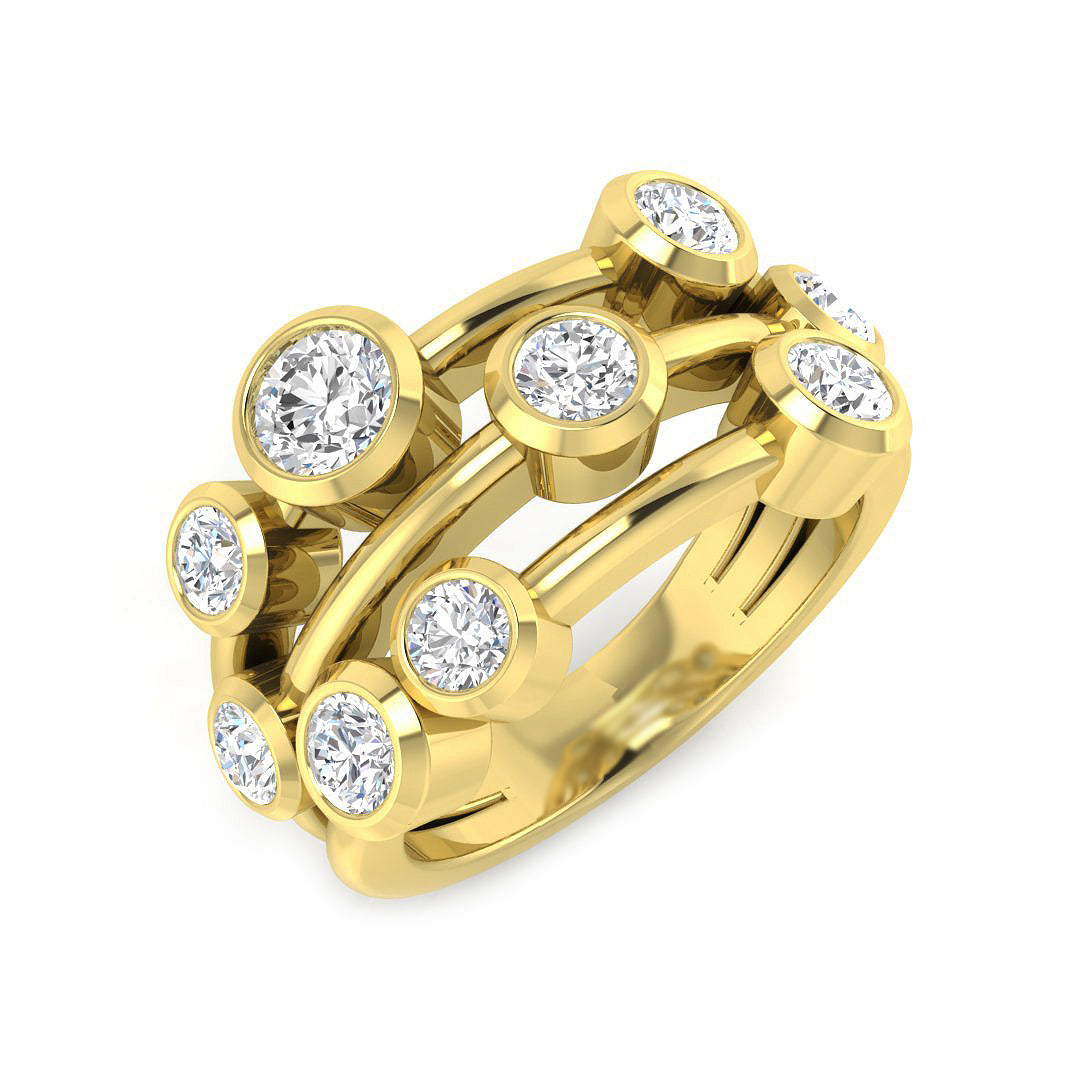 BJR0265 — Ring - 9 KT Yellow Gold