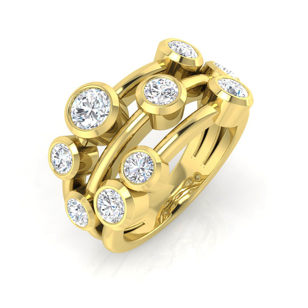 BJR0265 — Ring - 9k Yellow Gold