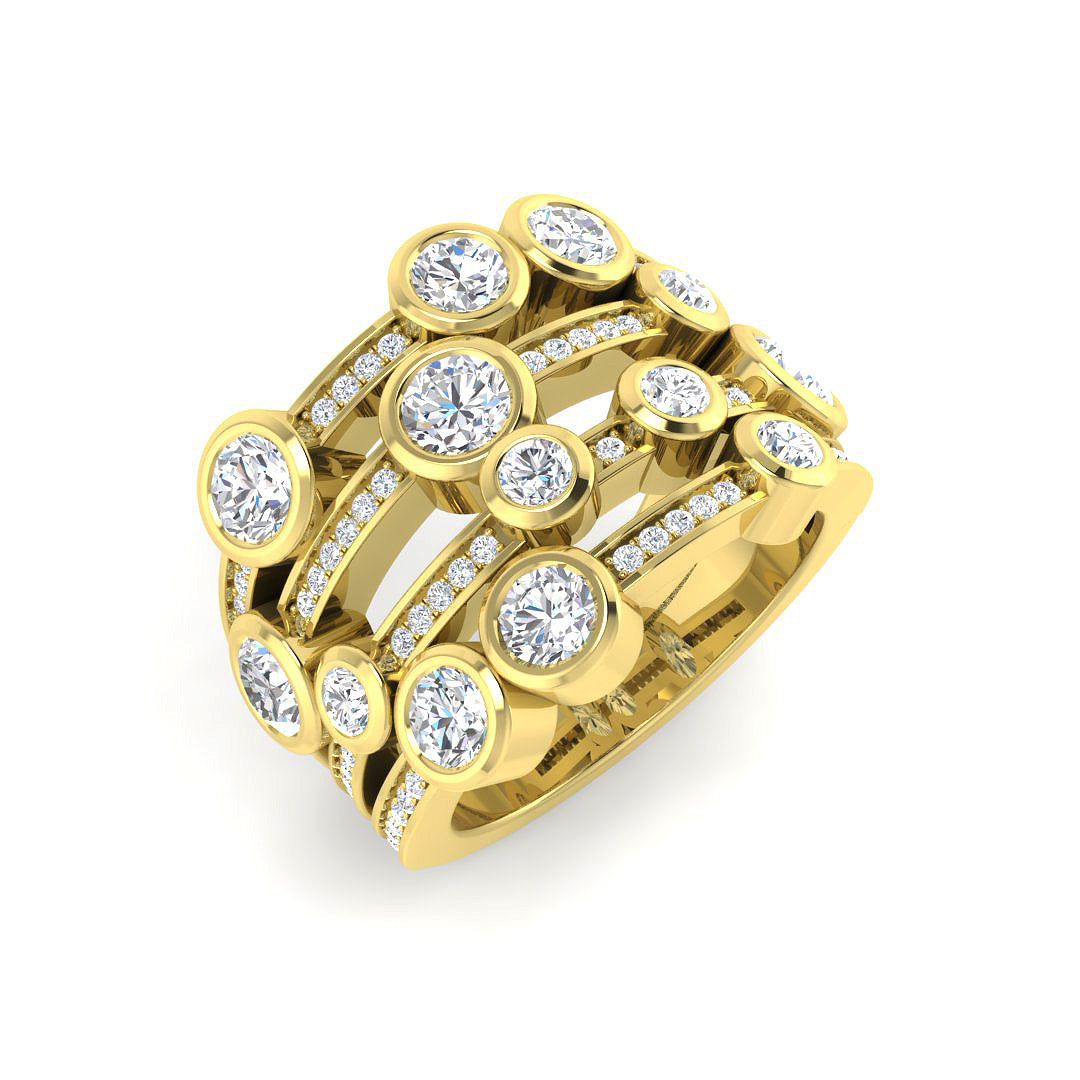 BJR0266 — Ring - 9k Yellow Gold