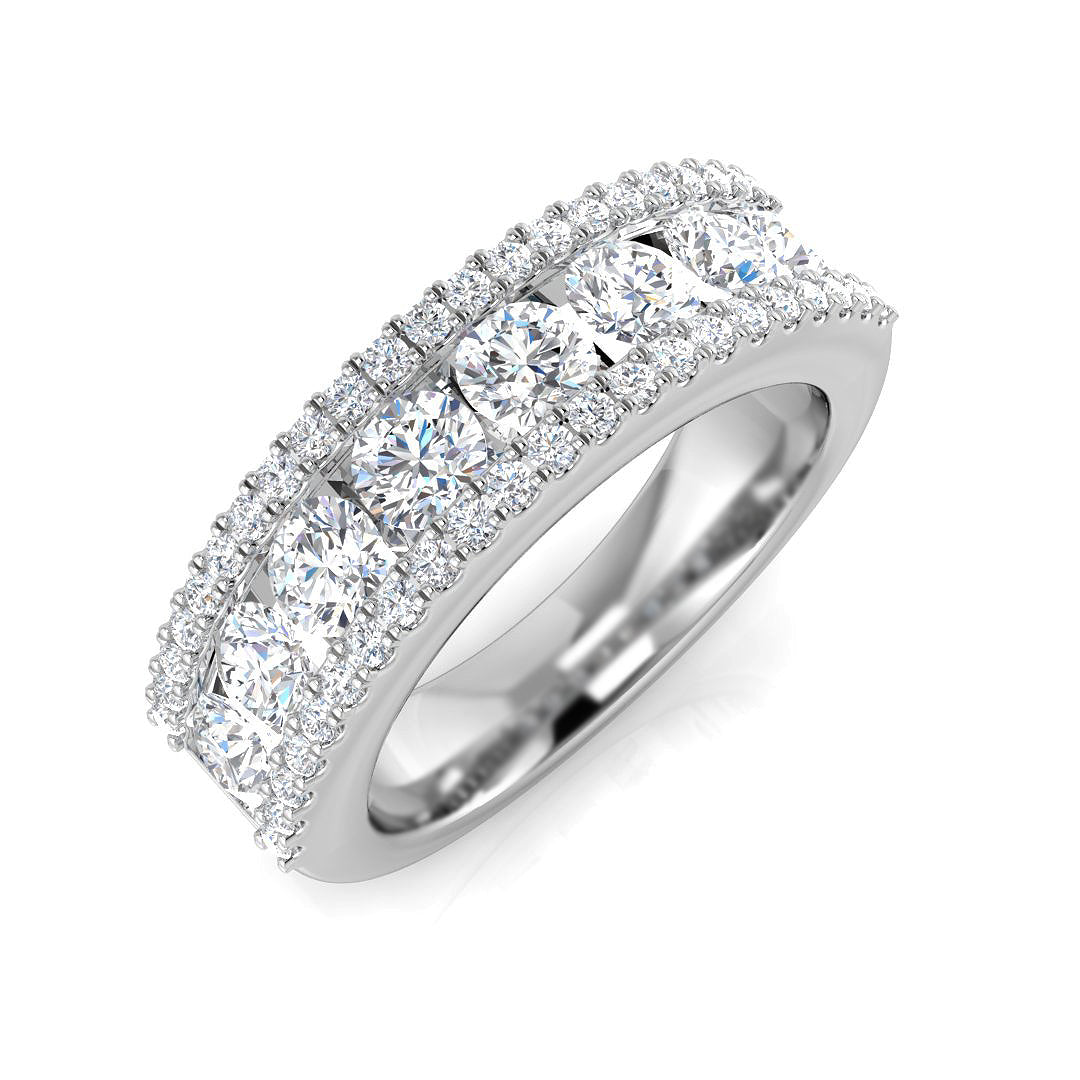 BJR0270 — Ring - 9k White Gold