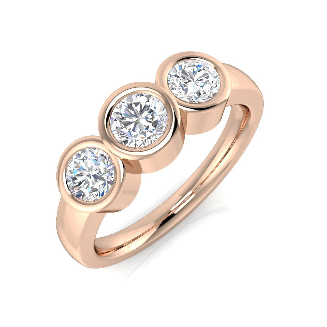BJR0305 — Ring - 9k Rose Gold