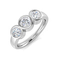 BJR0305 — Ring - 9k White Gold