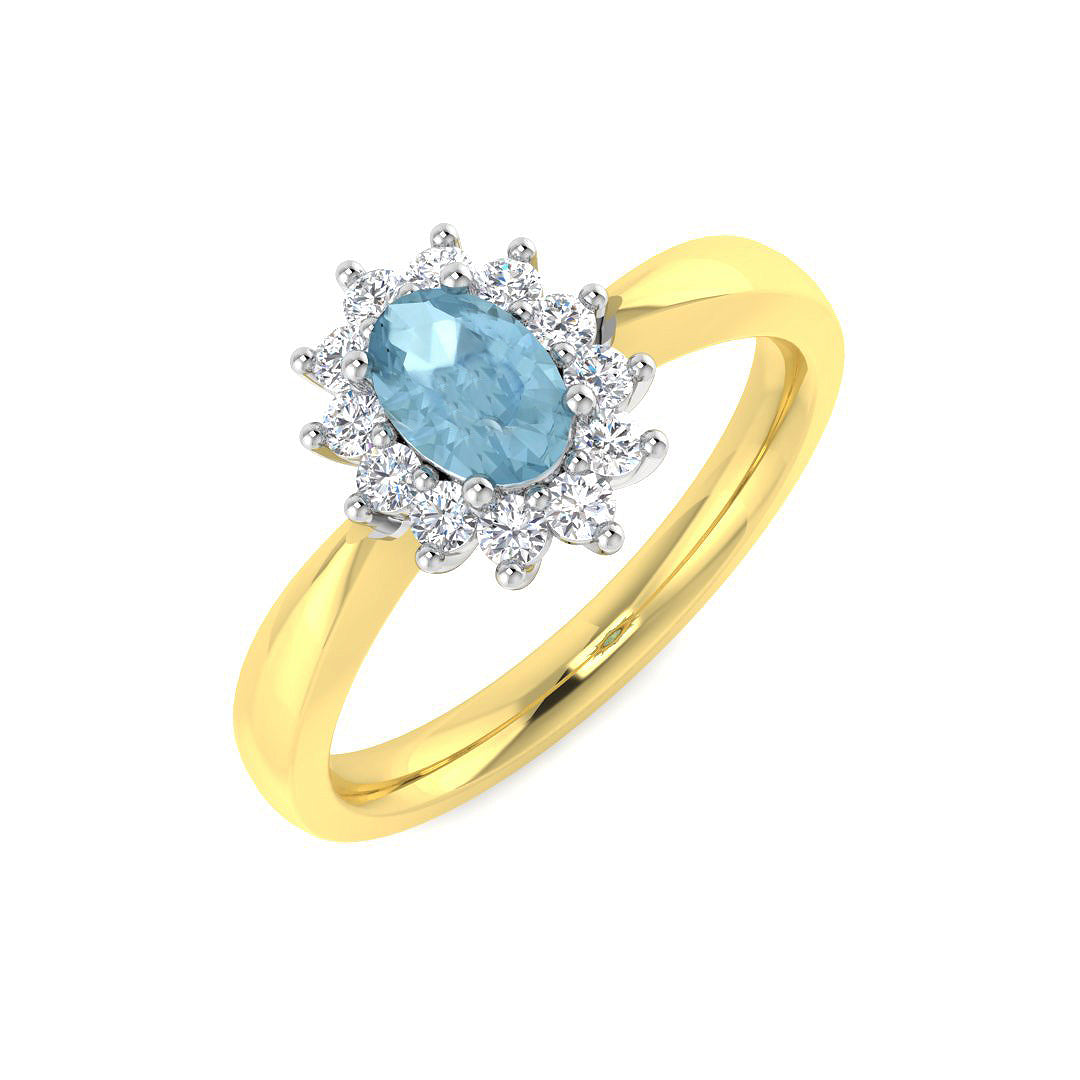 BJR0306 — Ring - 9k Yellow Gold