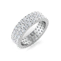BJR0312 — Ring - 9k White Gold