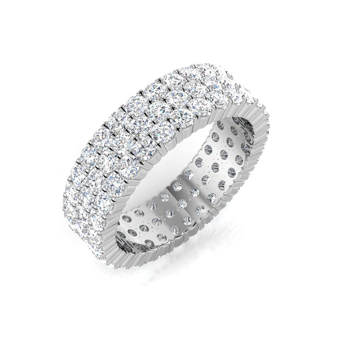 BJR0312 — Ring - 9k White Gold