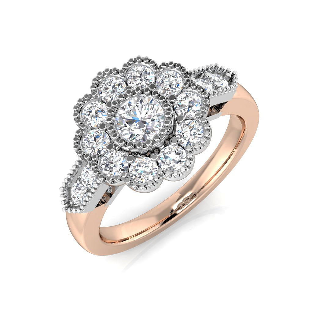 BJR0317 — Ring - 9k Rose Gold