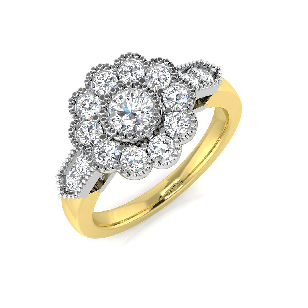 BJR0317 — Ring - 9k Yellow Gold