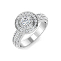 BJR0350 — Ring - 9k White Gold