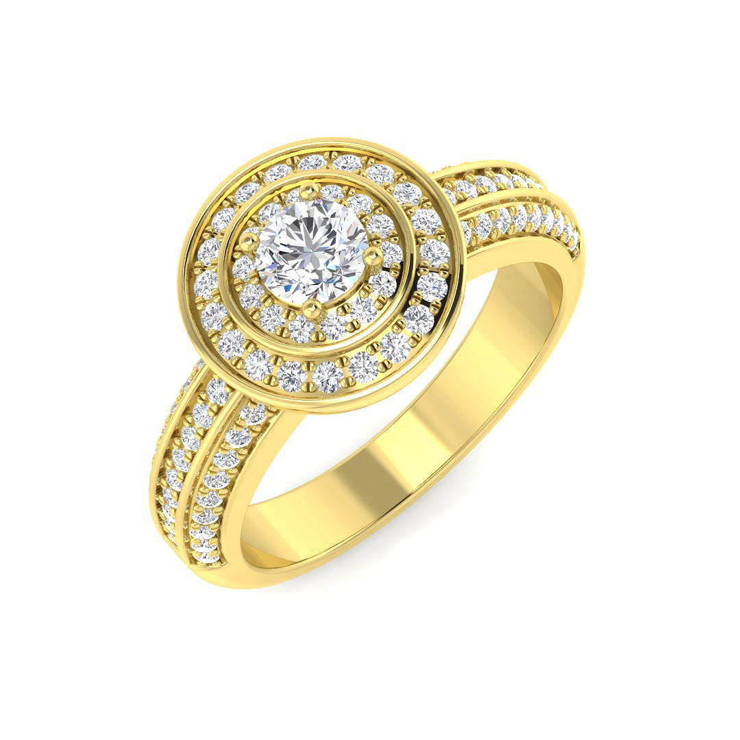 BJR0350 — Ring - 9k Yellow Gold