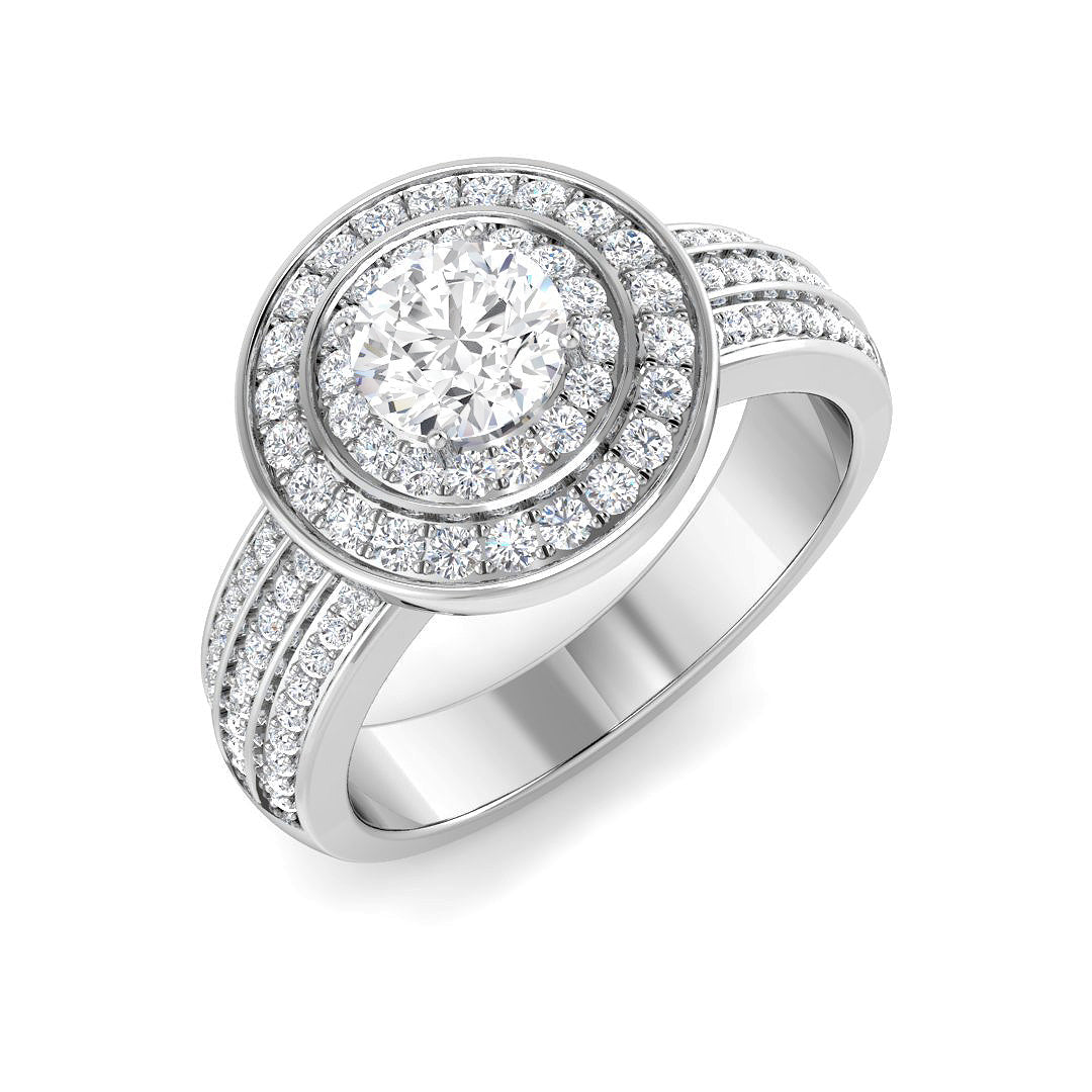 BJR0352 — Ring - 9k White Gold