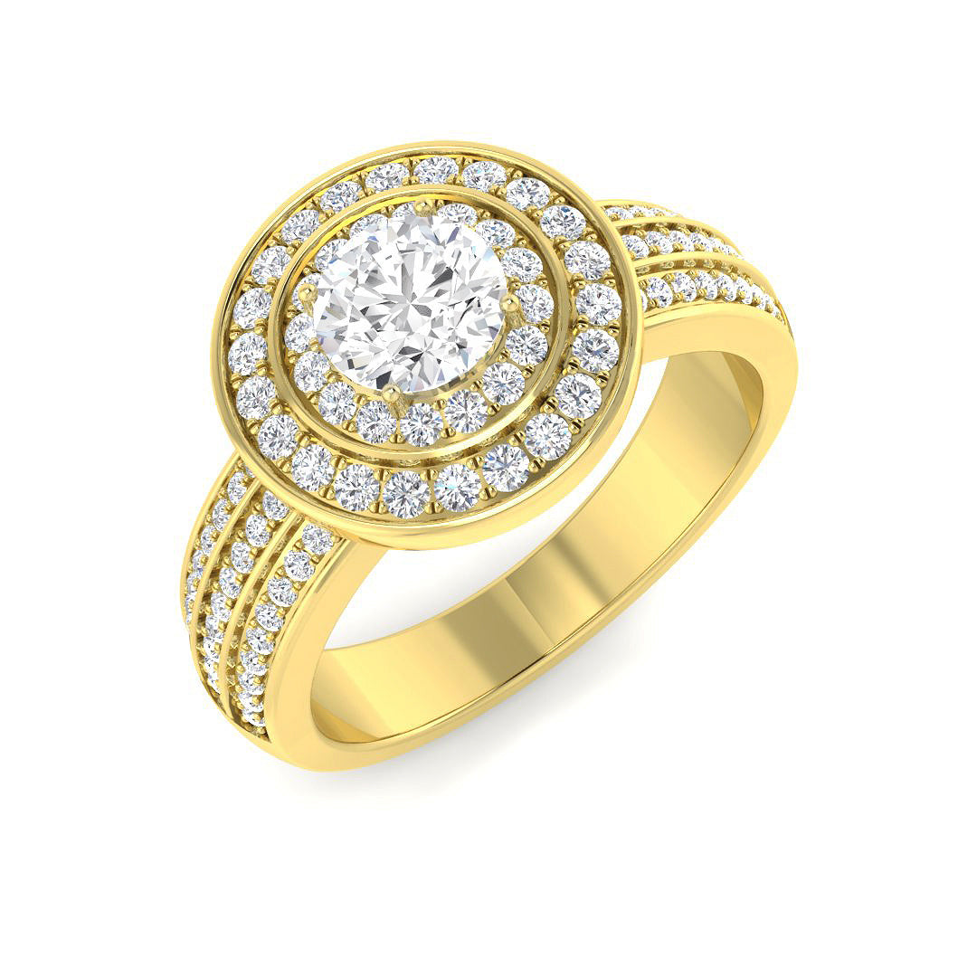BJR0352 — Ring - 9k Yellow Gold