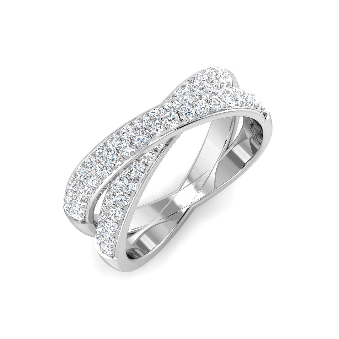 BJR0370 — Ring - 9k White Gold