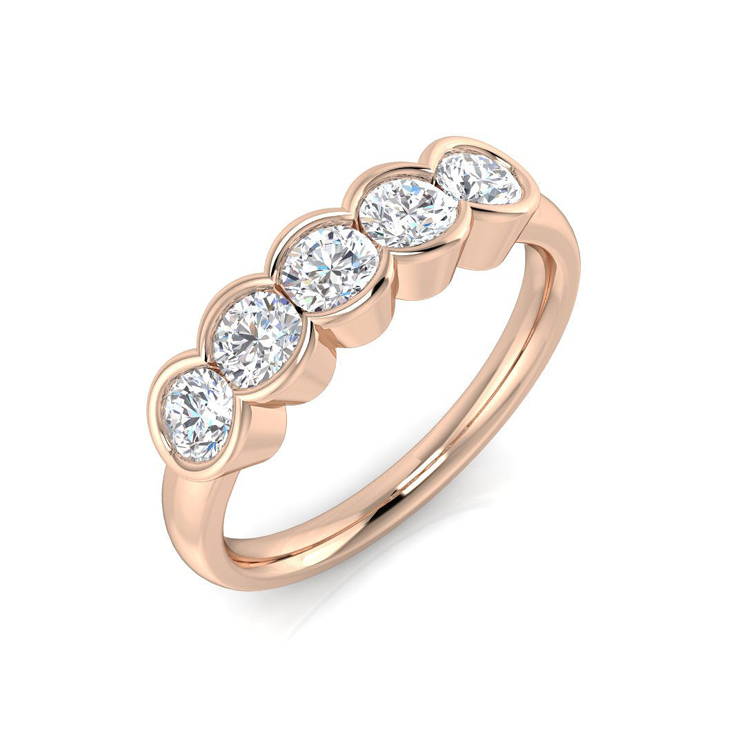 BJR0376 — Ring - 9k Rose Gold