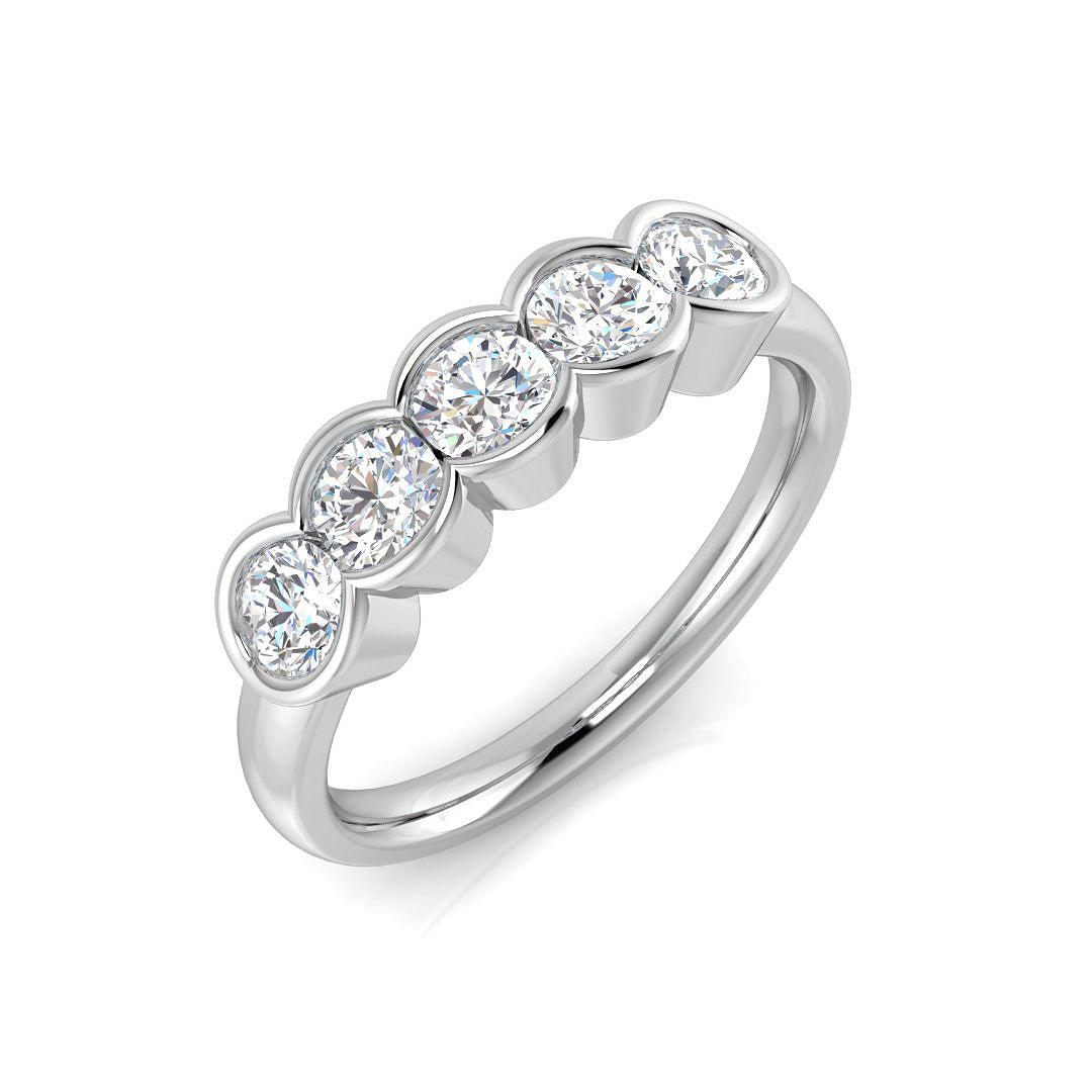 BJR0376 — Ring - 9k White Gold
