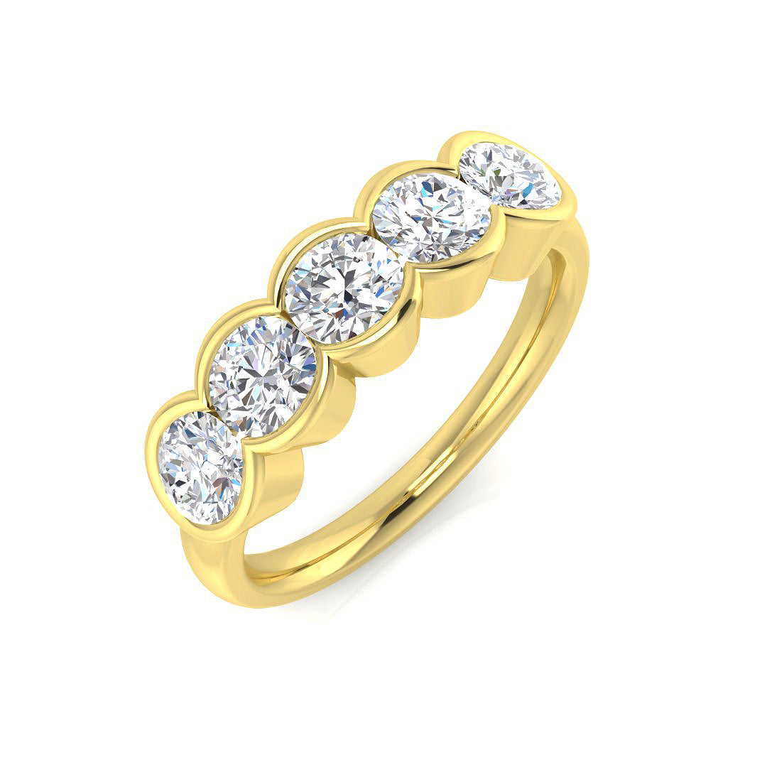 BJR0377 — Ring - 9k Yellow Gold