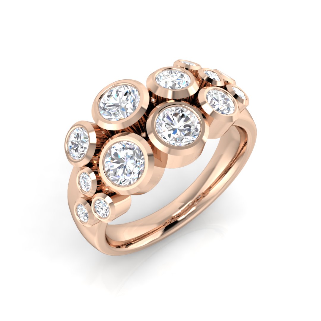BJR0387 — Ring - 9k Rose Gold