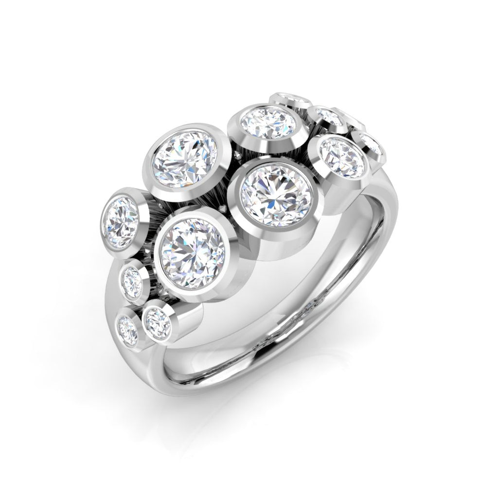 BJR0387 — Ring - 9k White Gold