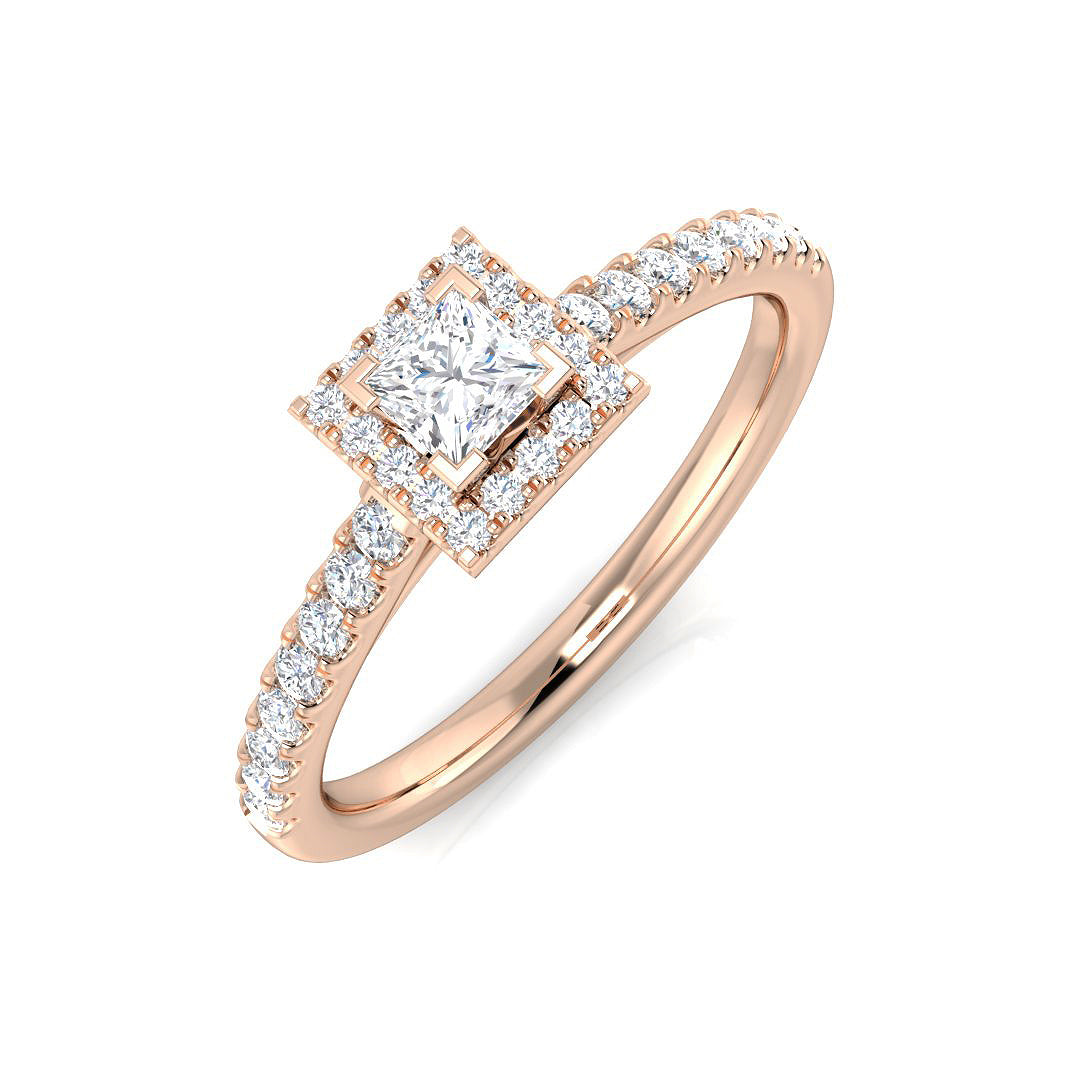 BJR0406 — Ring - 9k Rose Gold