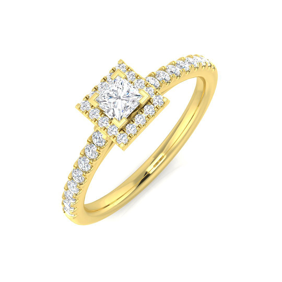 BJR0405 — Ring - 9k Yellow Gold