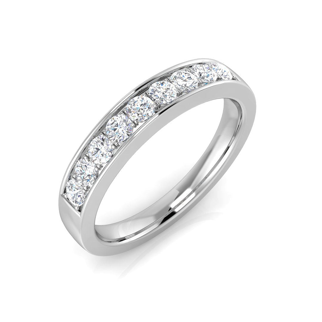 BJR0412 — Ring - 9k White Gold