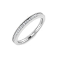 BJR0418 — Ring - 9k White Gold