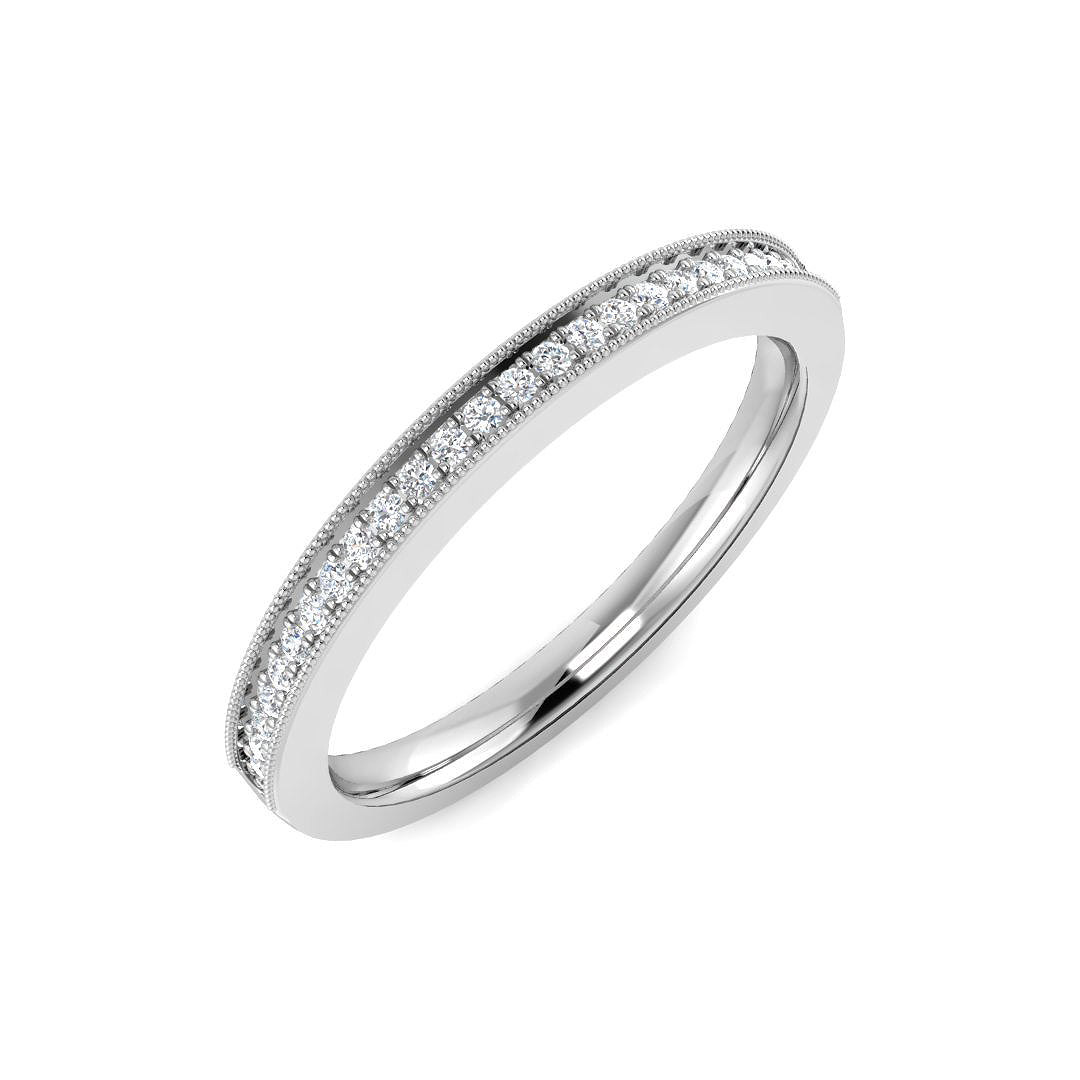 BJR0418 — Ring - 9k White Gold