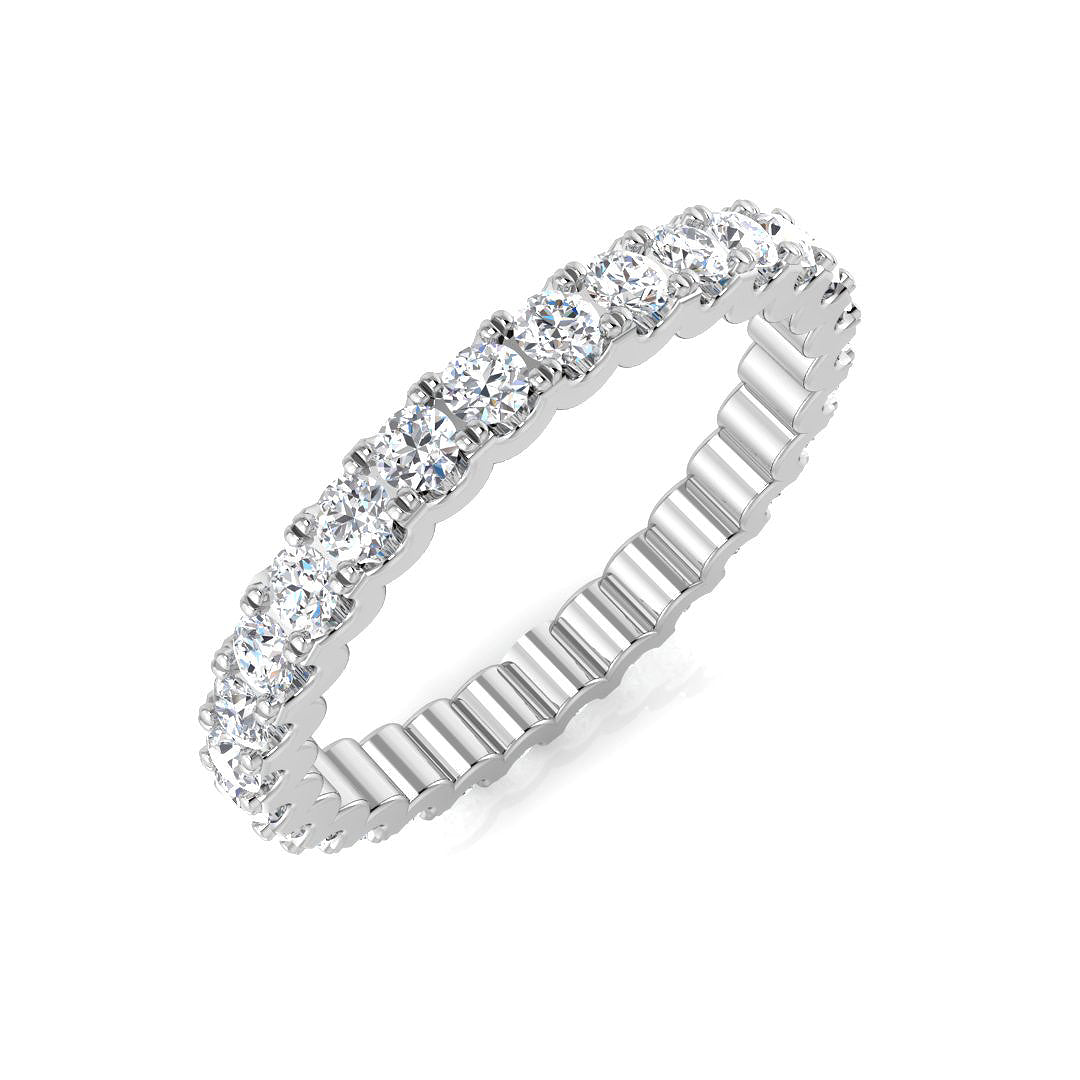 BJR0420 — Ring - 9k White Gold