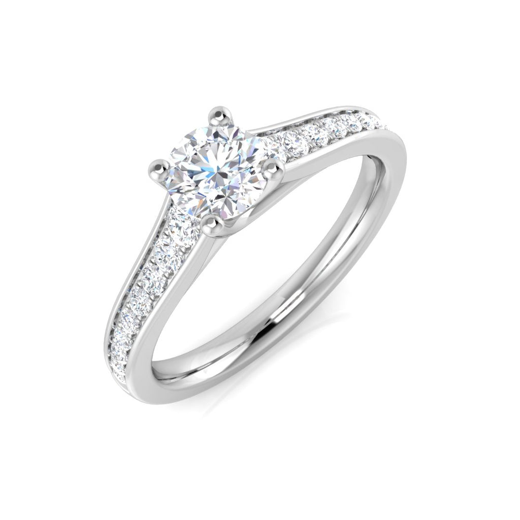 BJR0427 — Ring - 9k White Gold