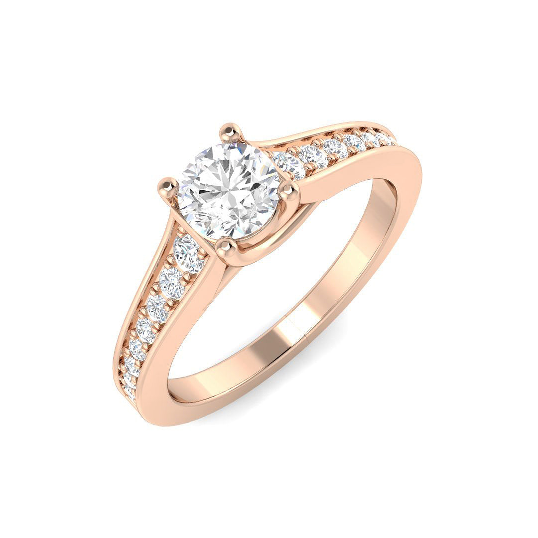 BJR0428 — Ring - 9k Rose Gold