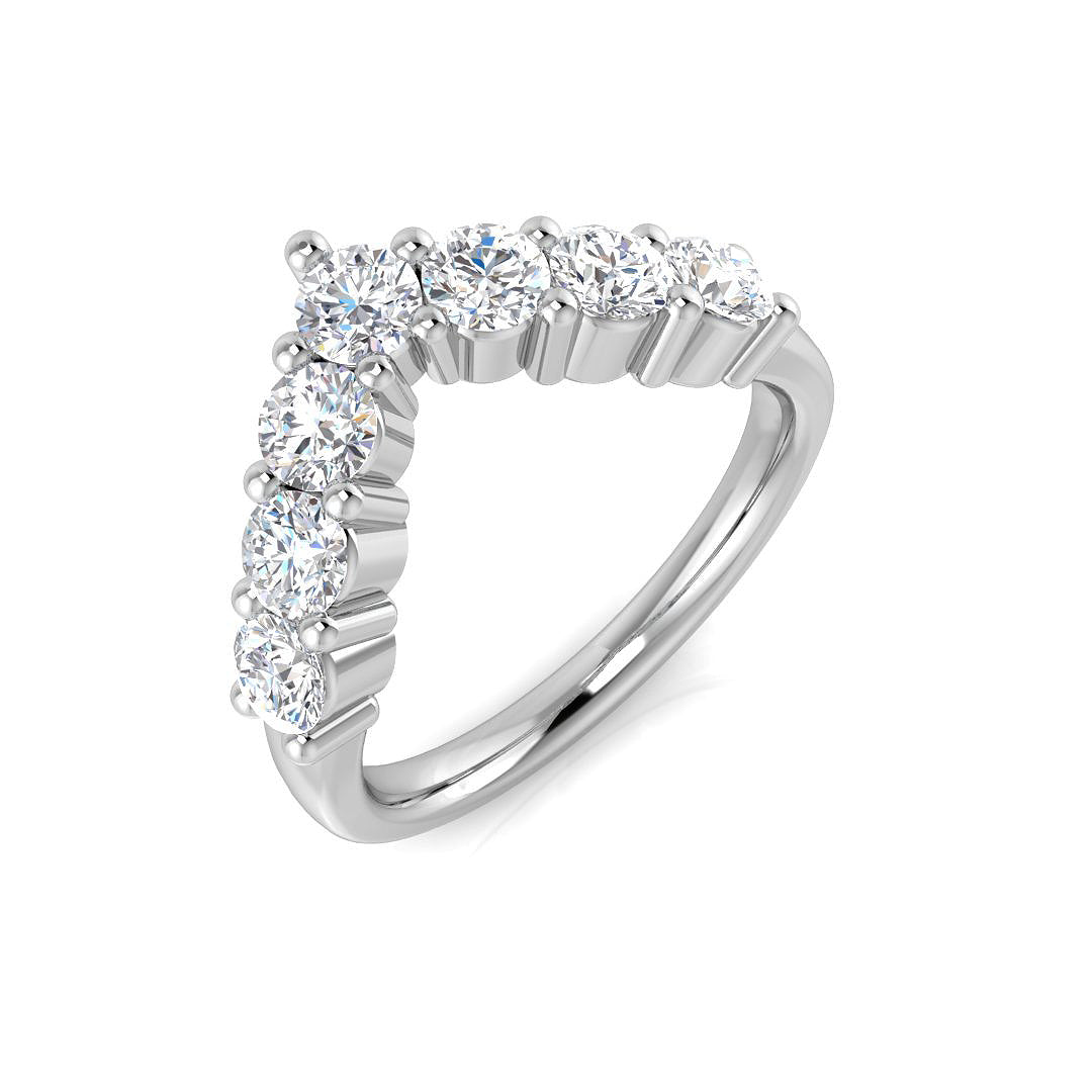 BJR0437 — Ring - 9k White Gold