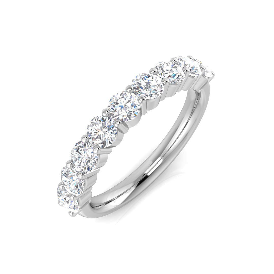BJR0450 — Ring - 9k White Gold