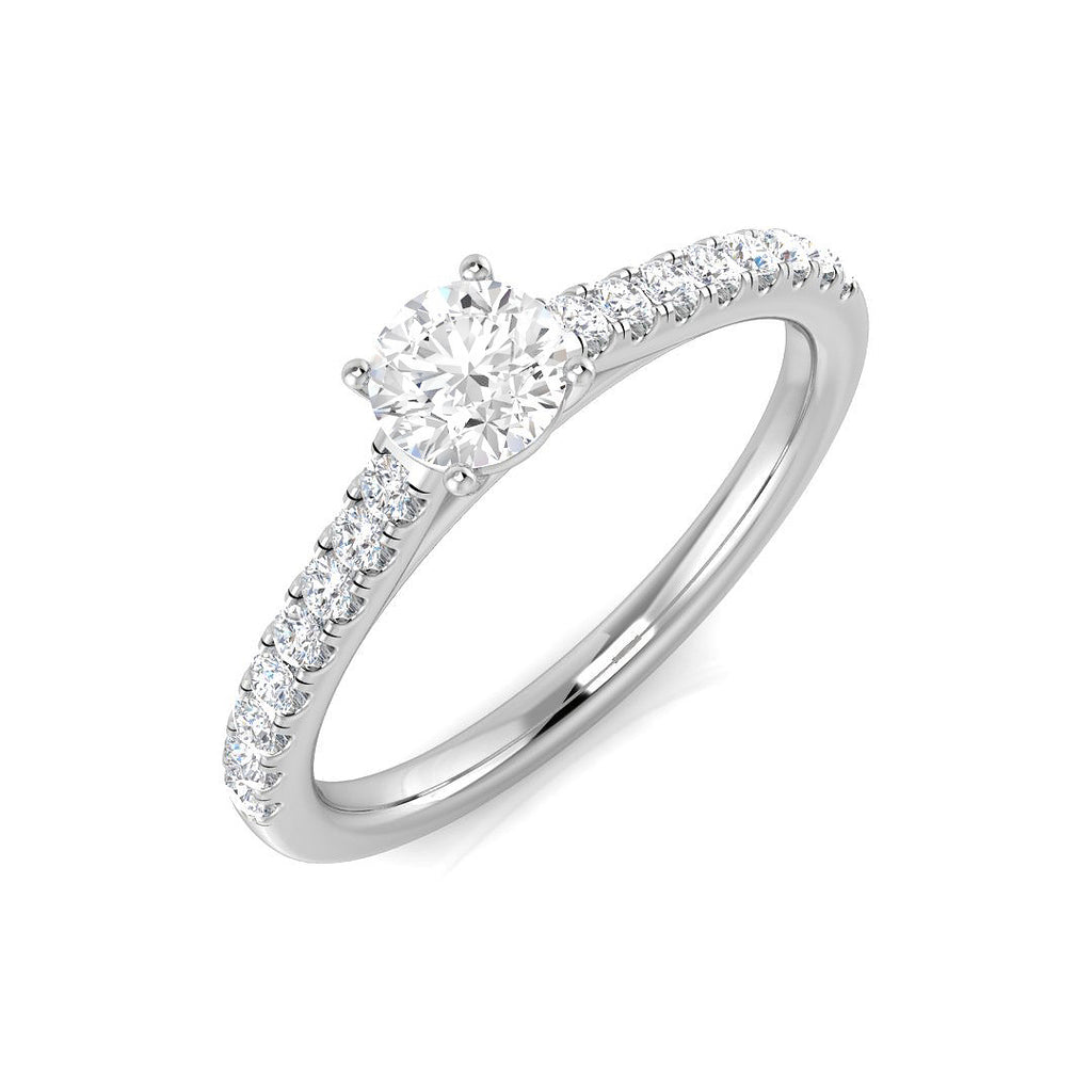 BJR0470 — Ring - 9k White Gold