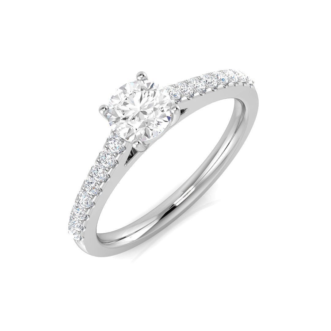 BJR0471 — Ring - 9k White Gold